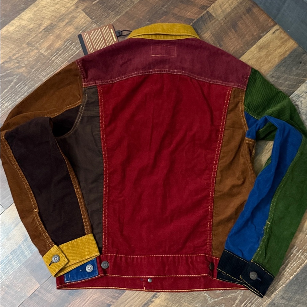 Levi's Vintage (LVC) Type 3 Cord Trucker Jacket, Limited Edition, NWT, Size M/40 - Picture 8 of 11